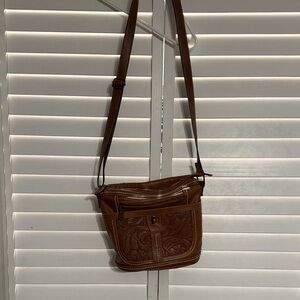 Elegant Brown Crossbody Bag